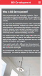 Mobile Screenshot of bddevelopment.net